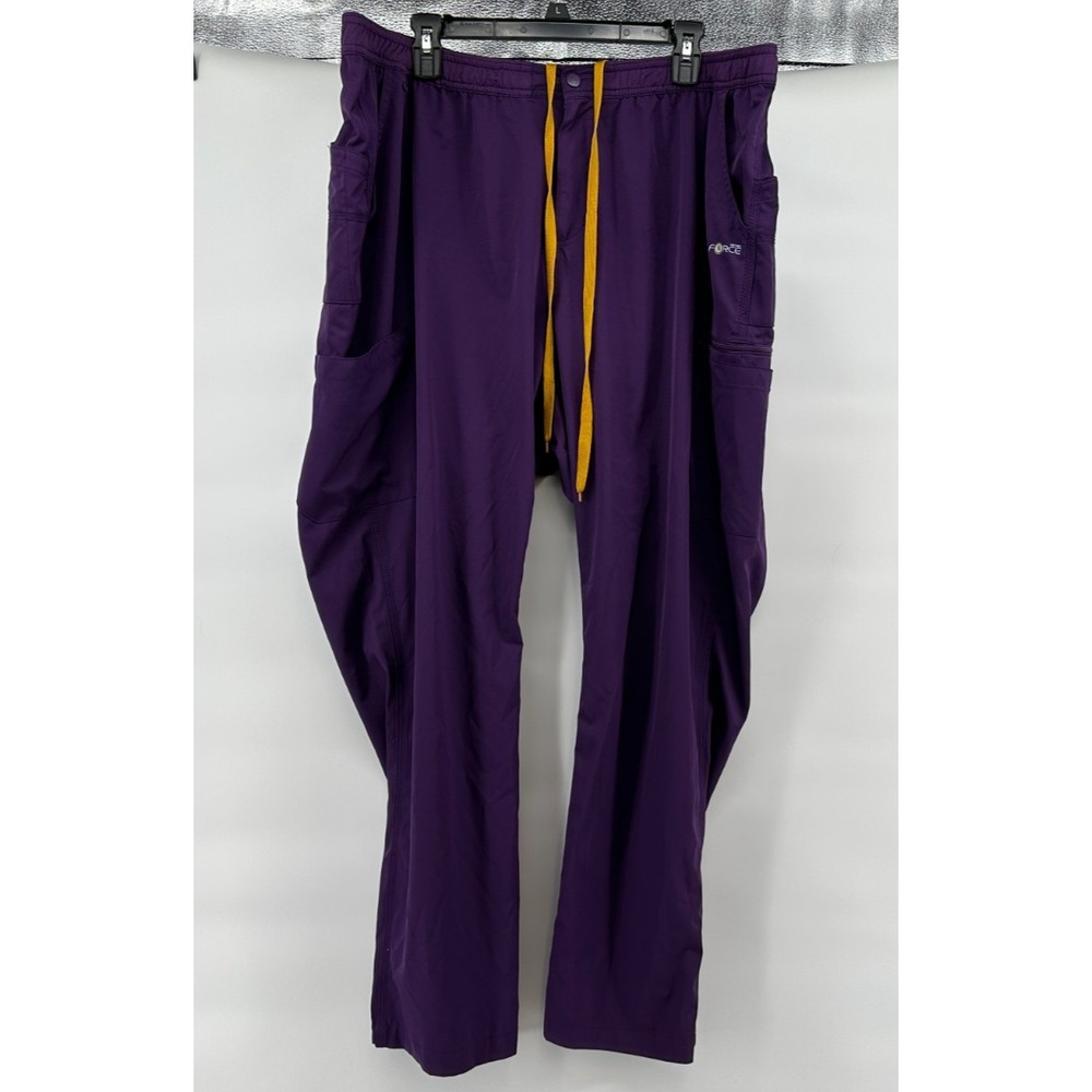 Carhartt Men's Force® Scrubs Straight Leg‎ Jogger Pants 2XL Purple C55106